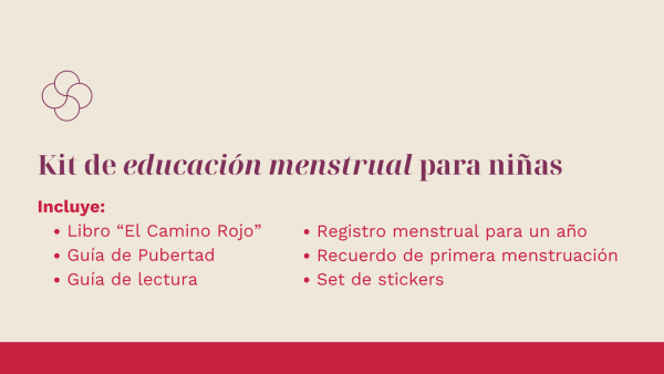 Kit de educación menstrual para niñas - Imagen 4